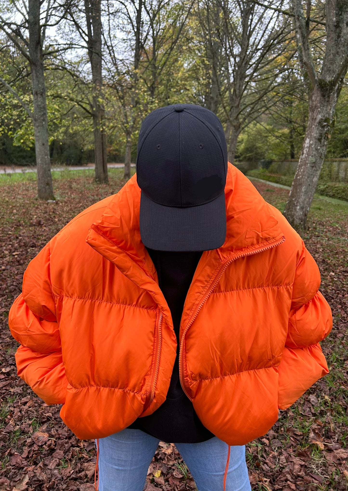Doudoune Chamallow orange